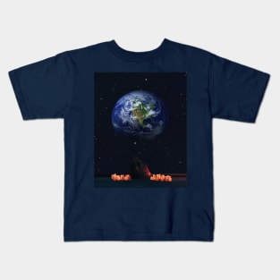 BY THE CANDLELIGHT. Kids T-Shirt